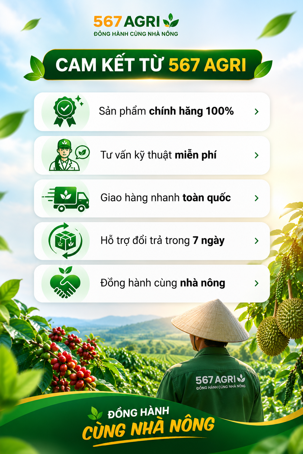 Cam kết 567 AGRI
